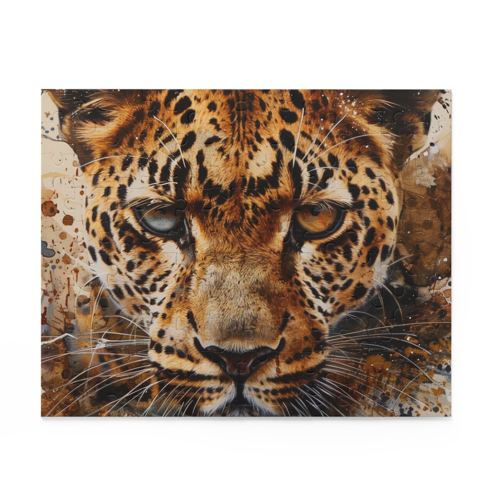 Beautiful Wild Cheetah Print Jigsaw Puzzle for Animal Lovers and Enthusiasts