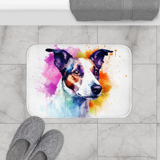 Jack Russell Playtime Bath Mat | Bath Mats | Bath, Bathroom, Home & Living, Indoor, Sublimation | Prints with Passion