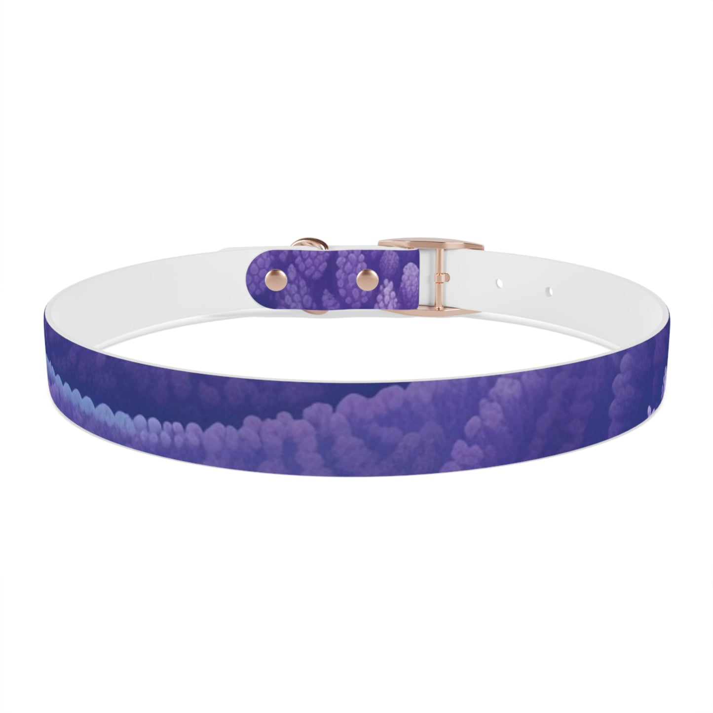 Lavender Fields Dog Collar: Stylish Seamlessness