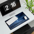Light Beam Piercing the Moon — XL & XXL Desk Mat — Product Detail View 7