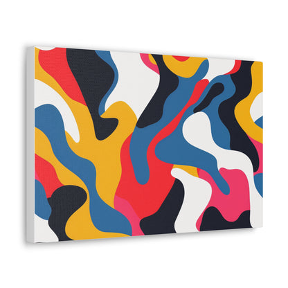 Vibrant Abstract Pattern Canvas