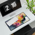 A Vibrant Abstract Painting Bursting with Color Gaming XXL Extended Desk Mat