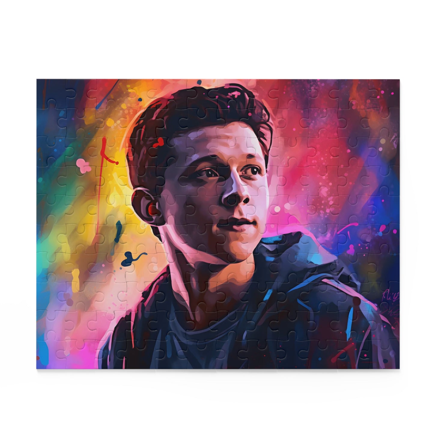 Tom Holland Neon Jigsaw Puzzle