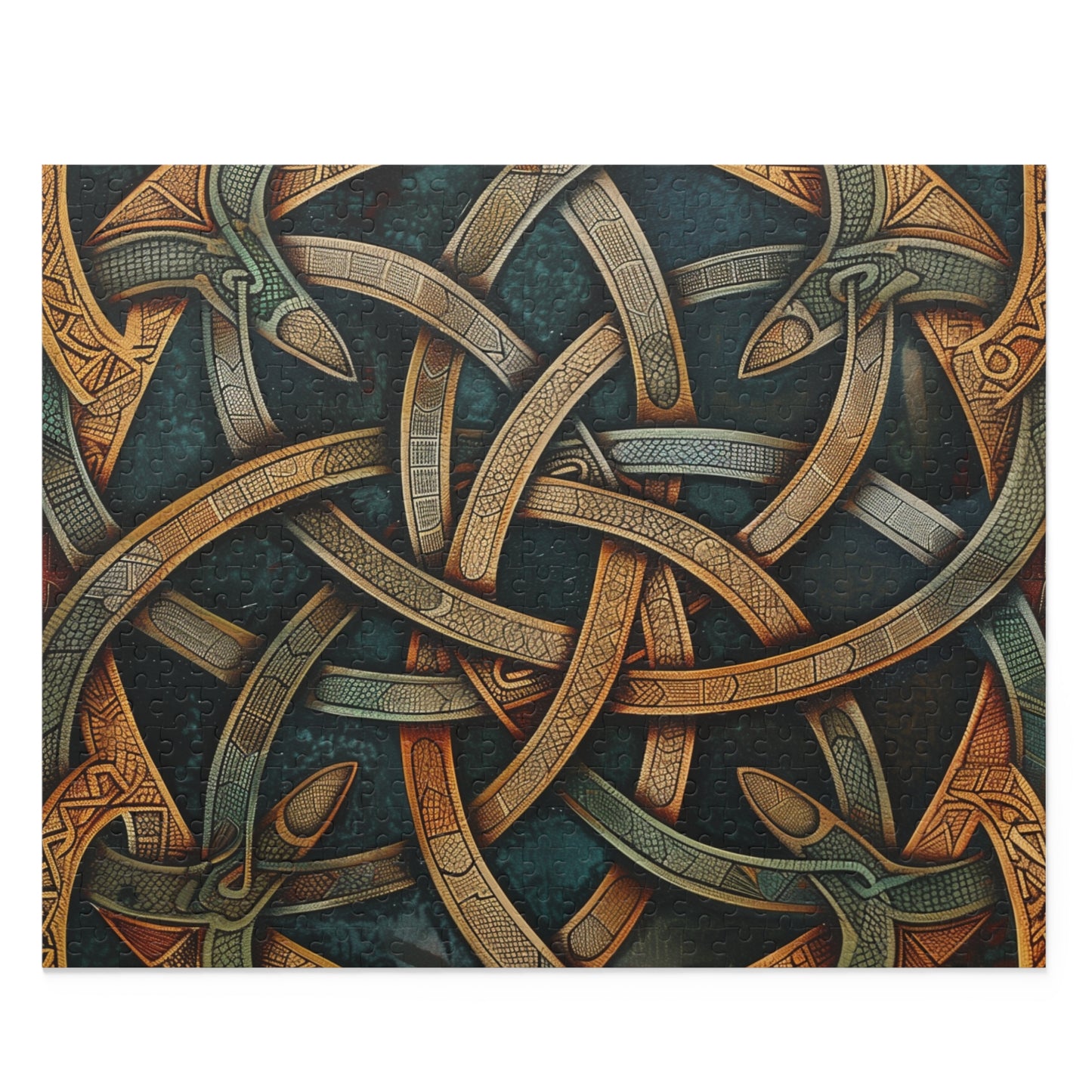 Celtic Knot Puzzle Collection - Engaging and intricate jigsaw puzzle for hours of entertainment and relaxation