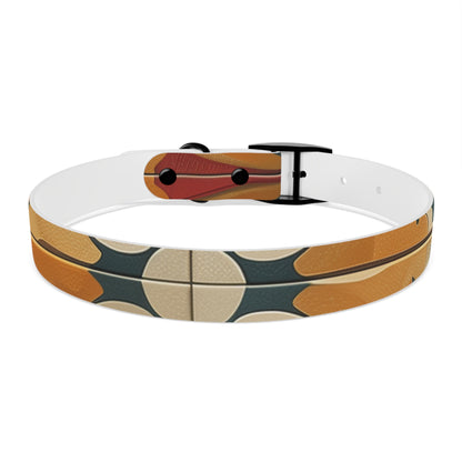 Tile Print Dog Collar: Handcrafted Chic Design