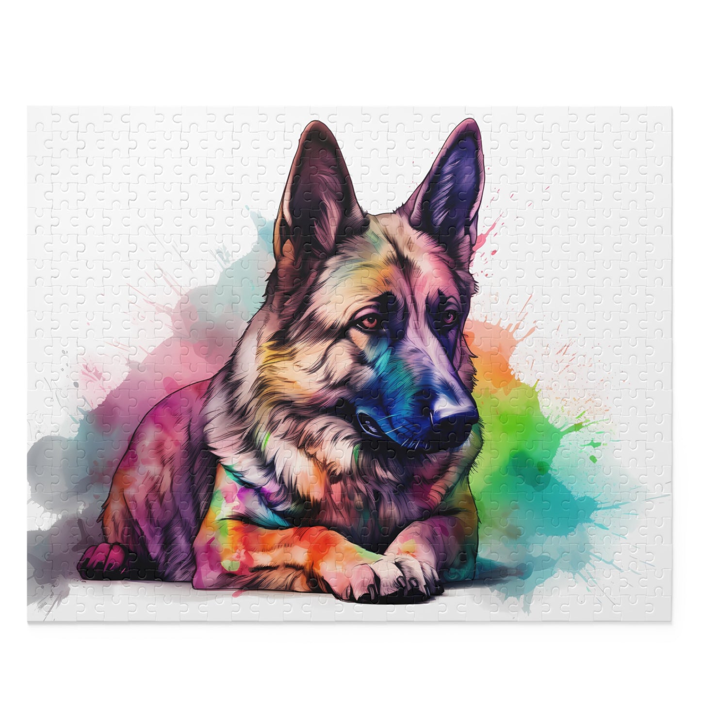 Adorable German Shepherd Jigsaw Puzzle