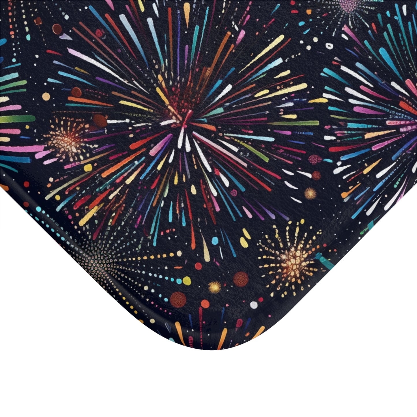 Fireworks Fiesta Bath Mat