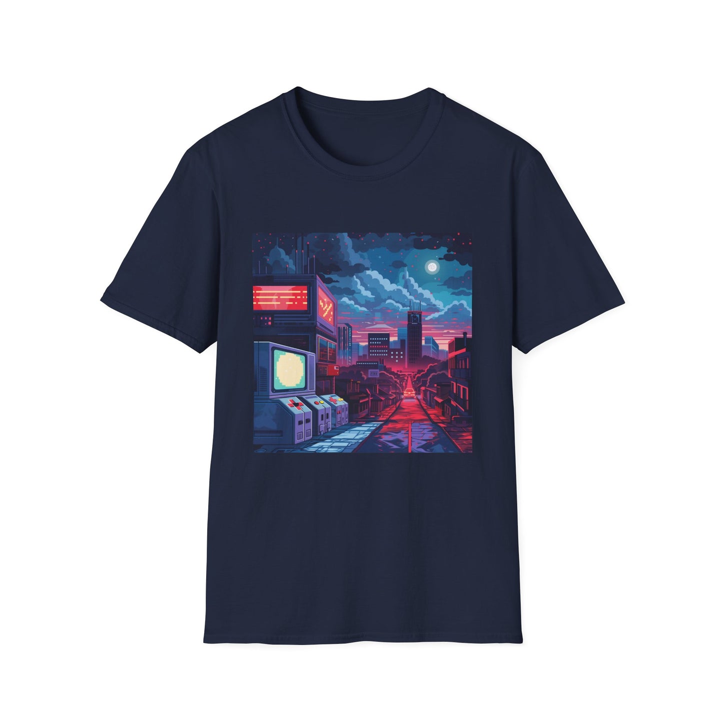 Pixel Power: Retro Gaming Nostalgia T-Shirt