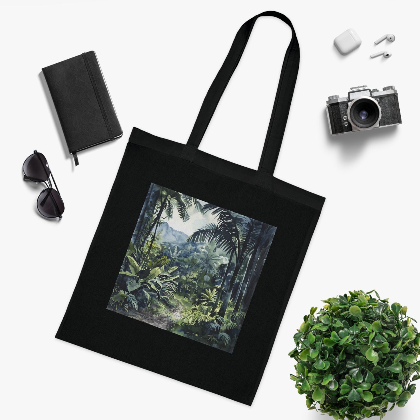 Congo Rainforest Canopy Tote Bag