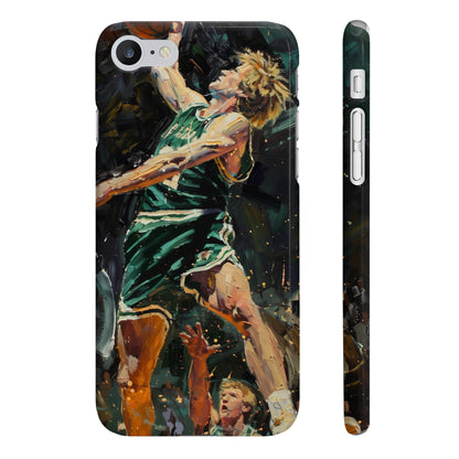 Larry Bird : Legend of the Court Phone Case