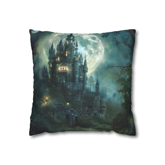 Moonlit Castle Dreams Pillowcase | Pillow Cases | All Over Print, AOP, Bed, Bedding, Home & Living, Indoor, Pillow Case, Pillow Covers, Pillows & Covers, Sublimation | Prints with Passion