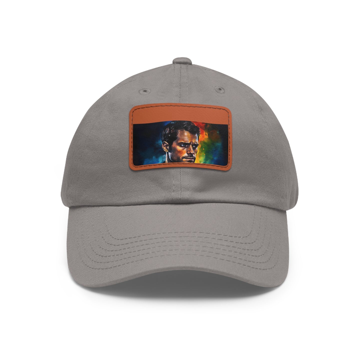 Neon Dreams: Henry Cavill Watercolor Snapback Cap