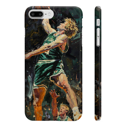 Larry Bird : Legend of the Court Phone Case