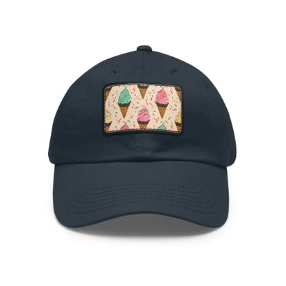 Sweet Treats Cap: Seamless Cone with Sprinkles Design