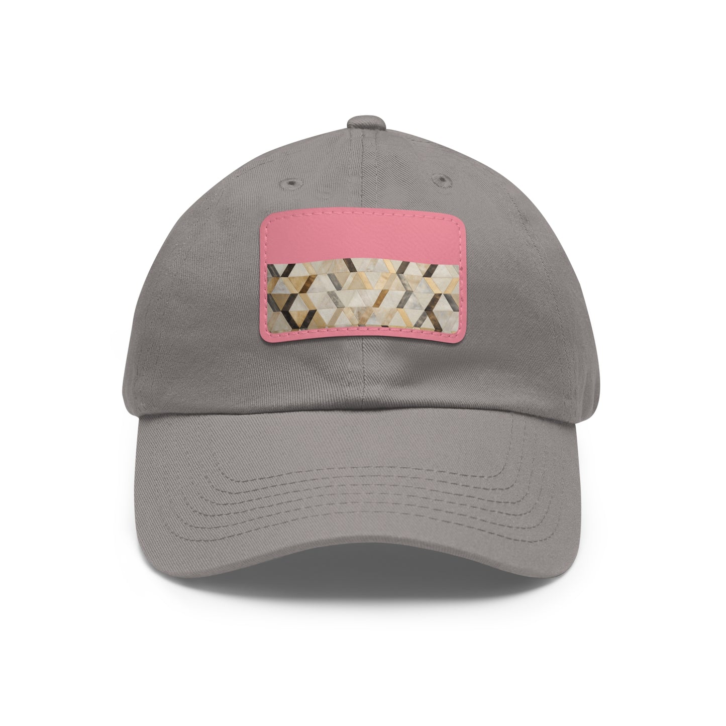 Golden Cream Kilim Chic Baseball Cap