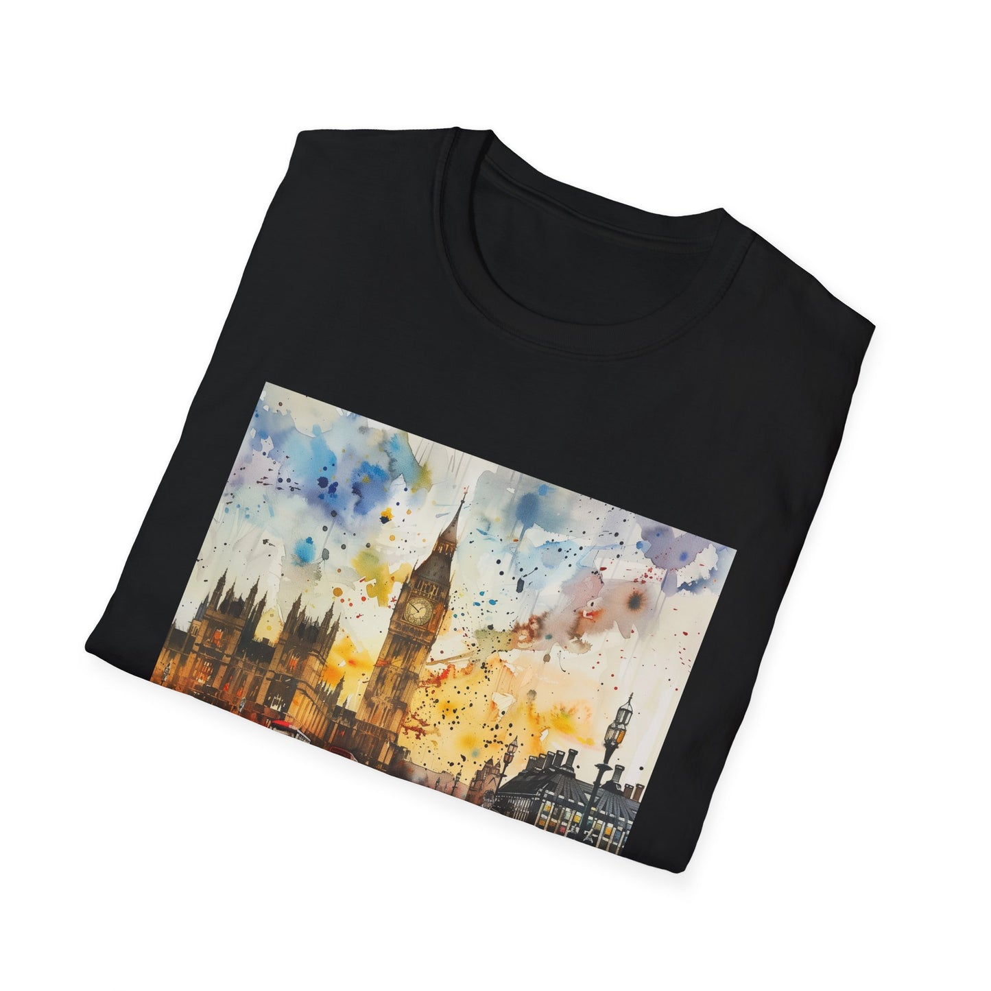 ## London Calling: Big Ben Watercolor T-Shirt