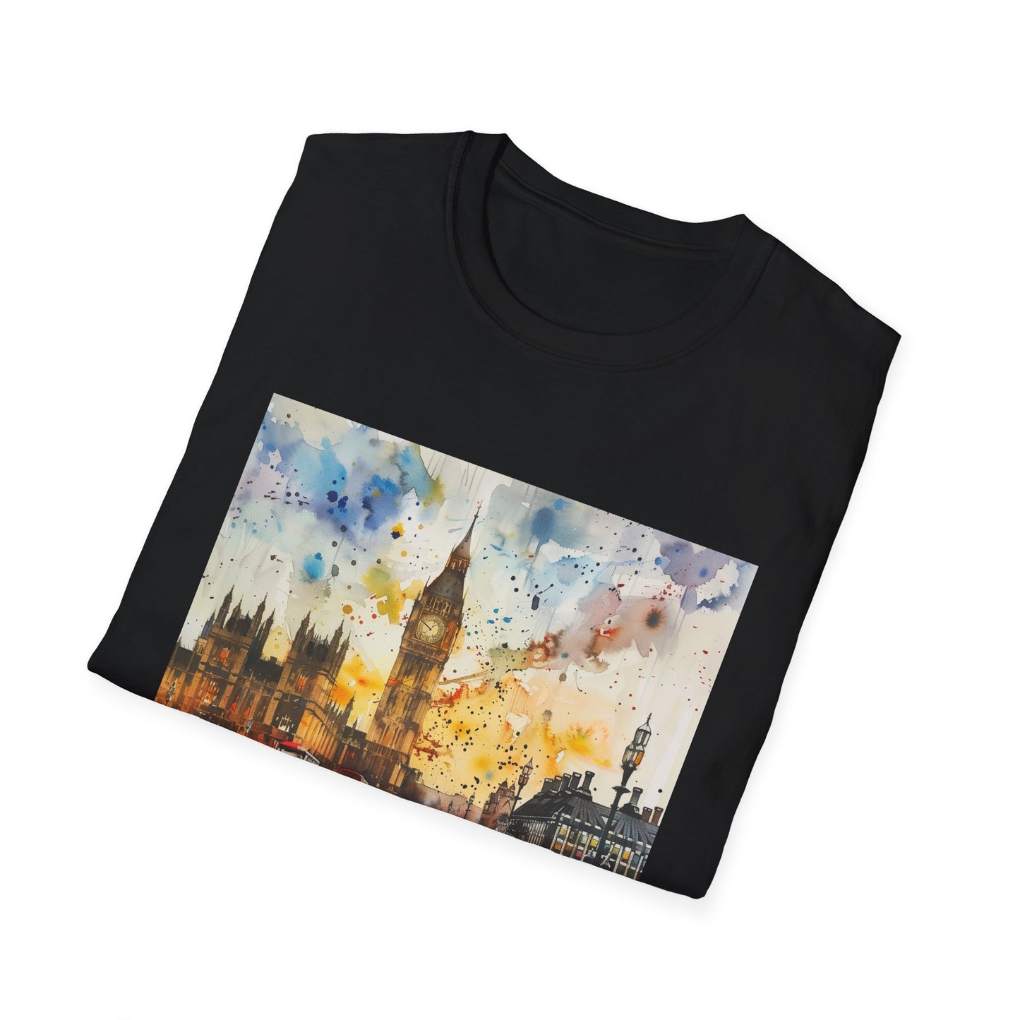 London Calling: Big Ben Watercolor T-Shirt