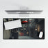 Cyberpunk Alleyway with Flying Cars Gaming XXL Extended Desk Mat