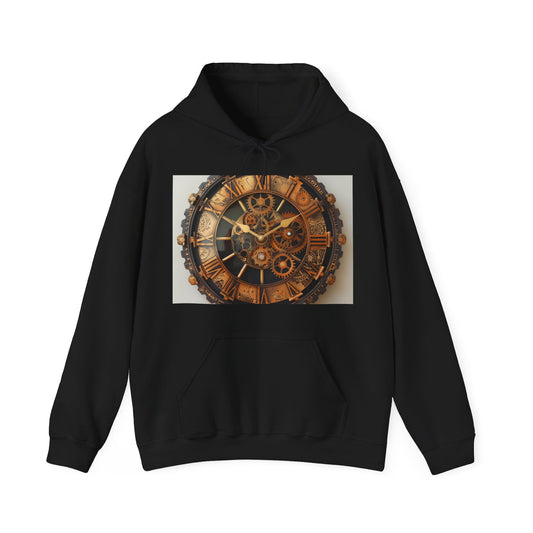 Steampunk Symphony: A Clockwork Mechanism Hoodie | Hoodies | DTG, Hoodies, Men's Clothing, Regular fit, Unisex, Women's Clothing | Prints with Passion