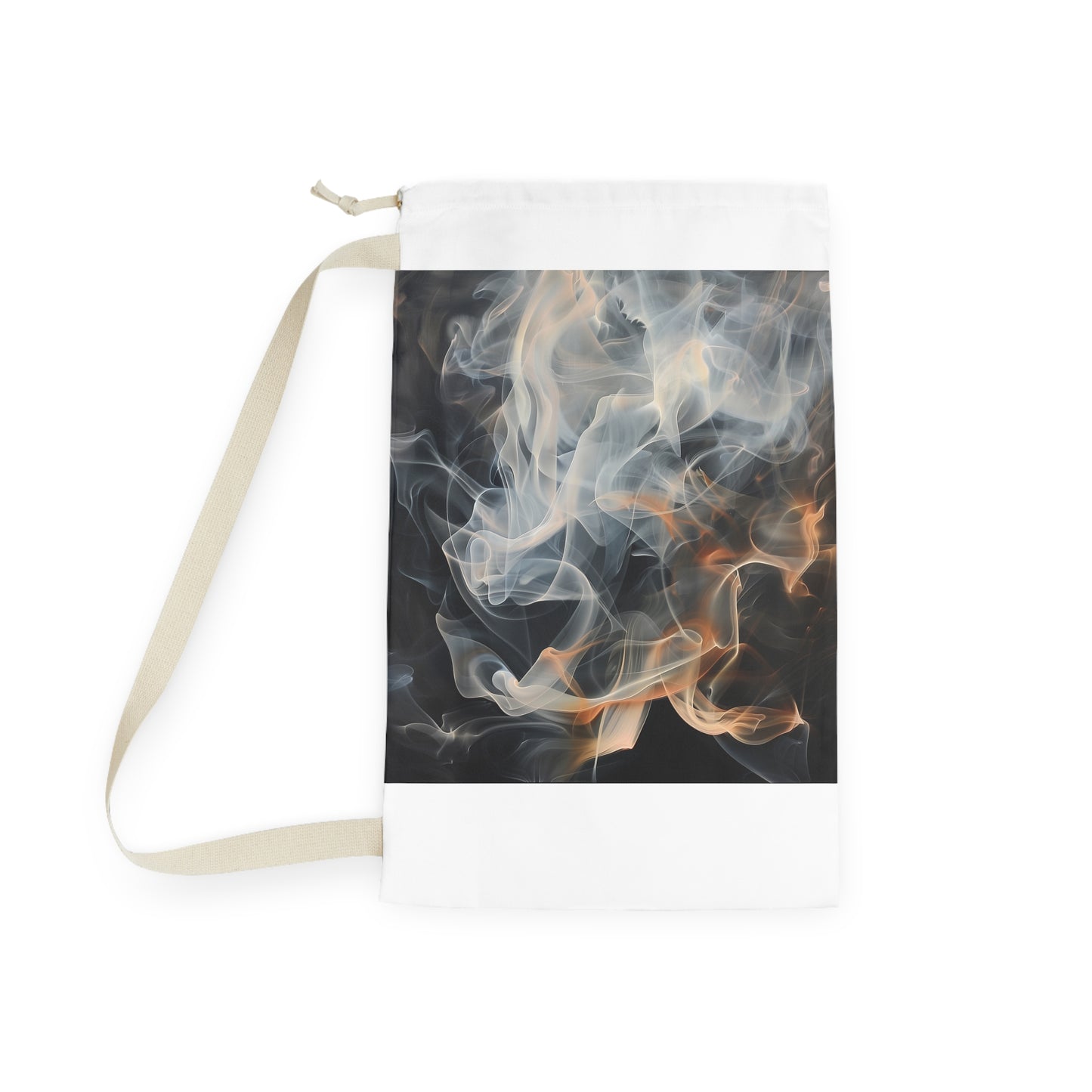 Abstract Smoke Art Laundry Bag - Durable and Stylish Laundry Bag with Unique Design for Laundry Day - Add Creativity to Your Routine