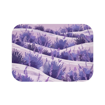 Lavender Fields Bath Mat | Bath Mats | Bath, Bathroom, Home & Living, Indoor, Sublimation | Prints with Passion