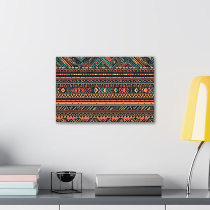 Vintage Aztec Canvas Print