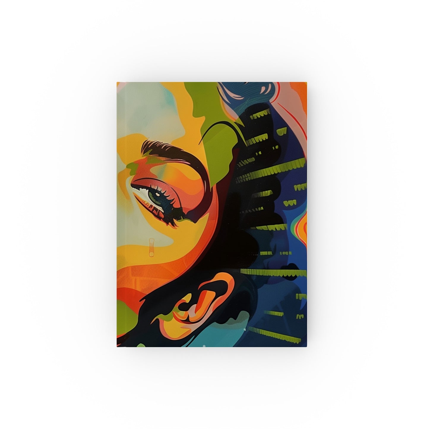 "Pop Art Persona Journal - Vibrant & Inspiring Self-Expression Notebook"