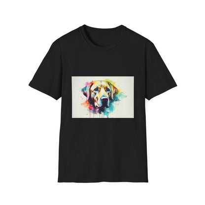 🐾 Labrador Love: A Watercolor Symphony of Affection and Playfulness | T-Shirt | Adorable dog t-shirt, Canine fashion, Cute dog tee, Doggo apparel, Funny labrador shirt, Labrador graphic tee, Labrador lovers gift, Labrador t-shirt, Paw-some tee, Pet lover's tee | Prints with Passion