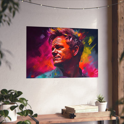 available in various sizes to fit any space. The watercolor technique adds depth and vibrancy