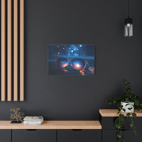 Supernova Reflecting in Sunglasses (Edition II) — Canvas Wall Art — Product Detail View 8