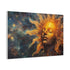 Sun God Painted with Nebulae — Canvas Wall Art — Product Detail View 6