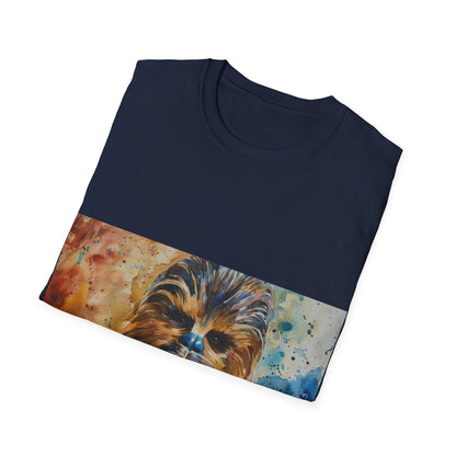 Chewbacca Watercolor TShirt: Galactic Style