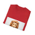 Geometric Prism Lion Head Abstract Graphic Unisex Softstyle T-Shirt - View 8 | Prints With Passion