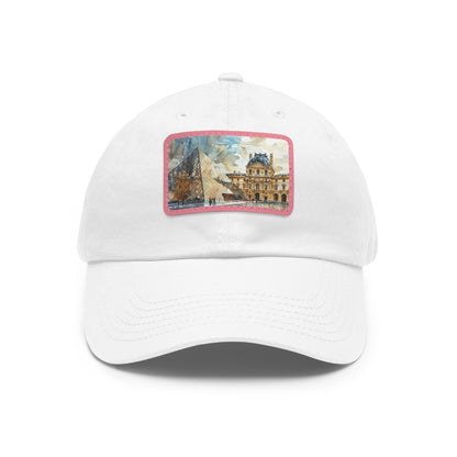 Louvre Paris Watercolor Baseball Cap