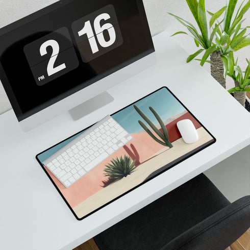 Minimal Desert Scene with Sharp Shadows Gaming XXL Extended Desk Mat
