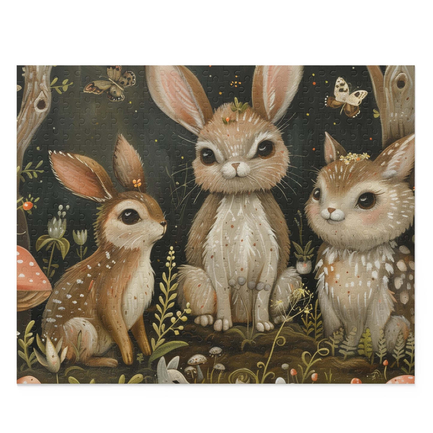 "Forest Friends Jigsaw Puzzle - Enchanting woodland creatures, perfect for nature lovers. Hours of fun guaranteed!"