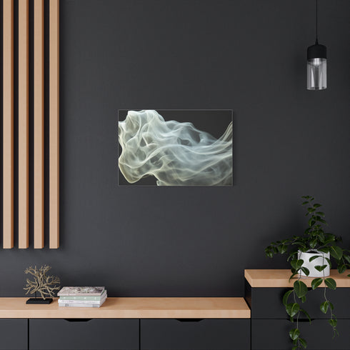 Surreal Ethereal 3D Smoke Typography — Canvas Wall Art — Product Detail View 8