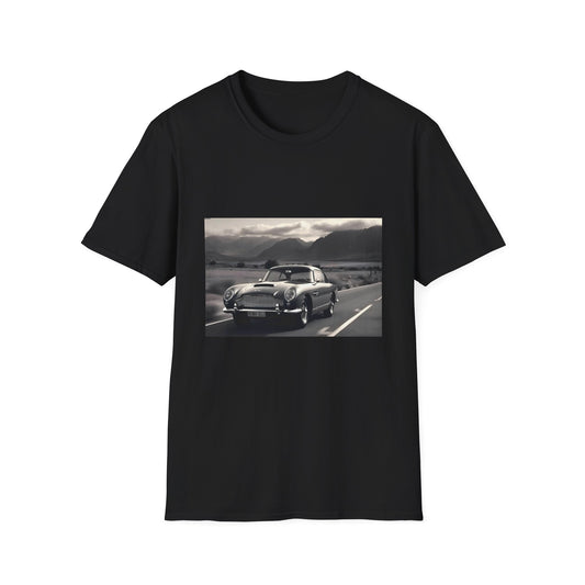 Timeless Style on the Fast Lane | T-Shirt | From research on both consumers and products, Here's a list of 10 relevant, identify at least five key attributes that are relevant to the product., What are the unique selling points of the Aston Martin DBS? | Prints with Passion