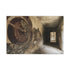 Ancient Astronaut Mural Uncovered in Ruins (Edition II) — Canvas Wall Art — Living Room Wall Lifestyle View