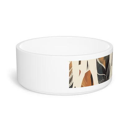 Feathered Boho Pet Bowl