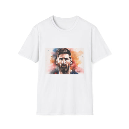 🎨 Messi: A Watercolor Masterpiece of Grace and Grandeur ⚽️🇦🇷