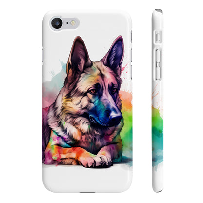 German Shepherd Heart:Faithful Friend Phone Case