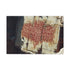 Canyon Walls with Ancient Digital Glyphs Stretched Canvas Wall Art