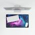 Cyberpunk Data Ghost in Abandoned Lab — XL & XXL Desk Mat — Product Detail View 8