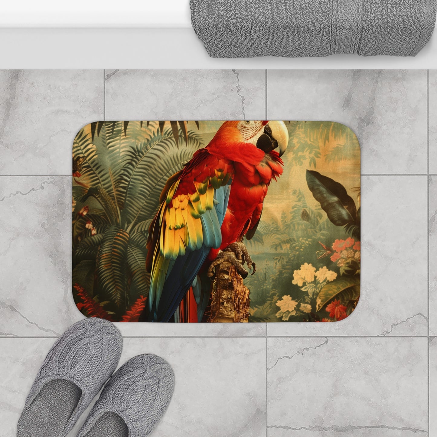 Jungle Retreat Bath Mat | Bath Mats | Bath, Bathroom, Home & Living, Indoor, Sublimation | Prints with Passion