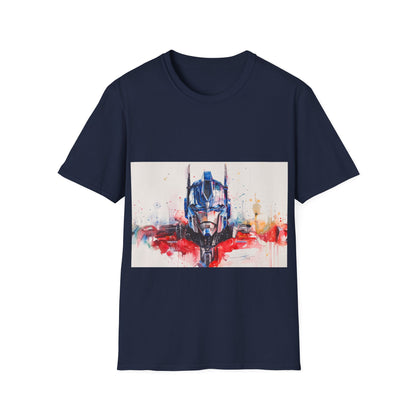 Transform Your Style with Optimus Prime Watercolor Tee