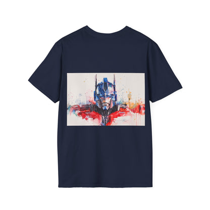 Transform Your Style with Optimus Prime Watercolor Tee