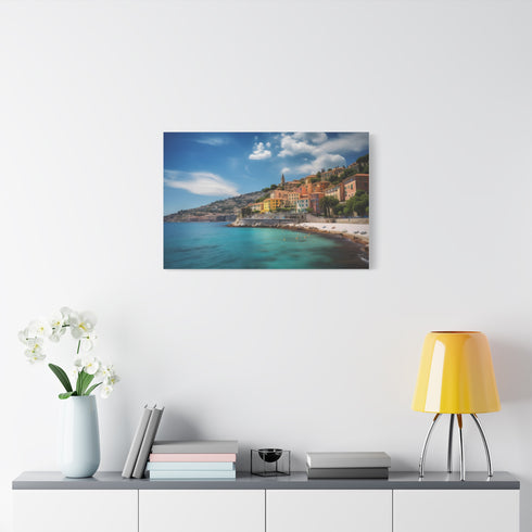 French Riviera — Canvas Wall Art — Product Detail View 7