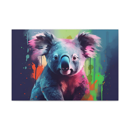 Koala Gardens Canvas Print | Canvas | Art & Wall Decor, Canvas, Fall Picks, Hanging Hardware, Home & Living, Indoor, Top Spring Products, Valentine's Day promotion | Printify