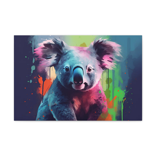 Koala Gardens Canvas Print | Canvas | Art & Wall Decor, Canvas, Fall Picks, Hanging Hardware, Home & Living, Indoor, Top Spring Products, Valentine's Day promotion | Printify